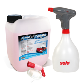 SOLO Akku Sprühflasche + Profi Felgenreiniger 5 Liter inkl. Ausgießer